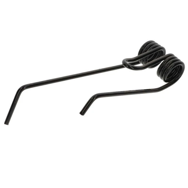 Kreiselheuerzinken Rechts passend zu Lely Schwarz Breite 98 mm Länge 380 mm