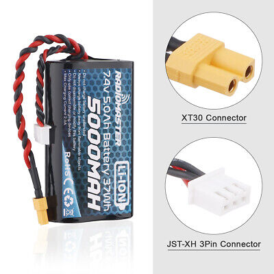 Makerfire Crazepony-UK 4.8V 1400mAh Battery Pack SM Plug for RC Car Spare Parts Accessories 