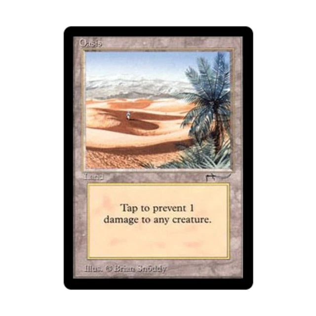 WOTC MtG Arabian Nights Oasis (U4) EX-