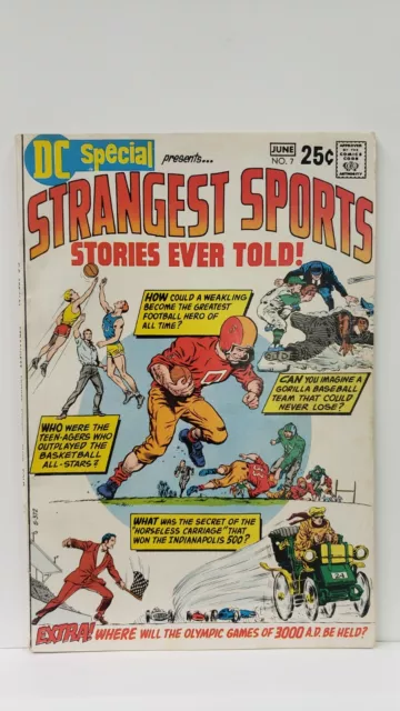 DC Special #7 Strangest Sports Stories Classic Cover 1970 DC Comics 1st Print