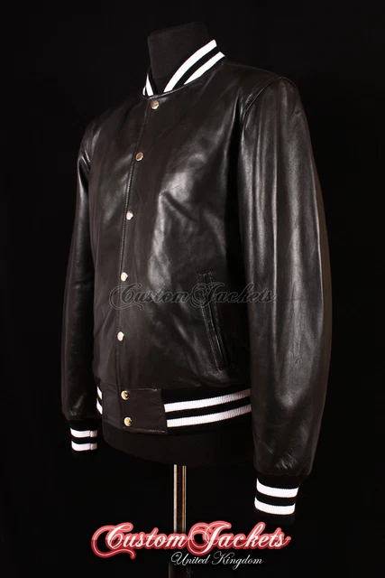 Veste baseball homme cuir deals