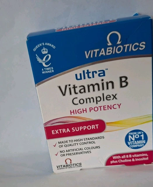 VITABIOTICS ULTRA VITAMIN B Complex High Potency Extra Support 60 vitabiotics-ultra-vitamin-b-complex-high-potency-extra-support-60