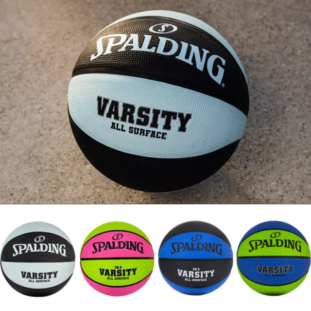 Spalding 28.5" Varsity Multicolor Outdoor Basketball