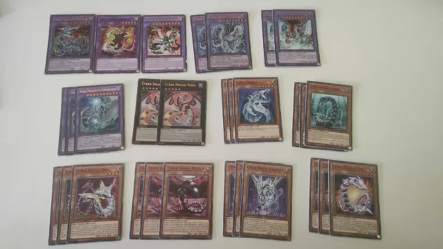 Yu-Gi-Oh Base Mazzo Deck Cyber Drago 2022 Da Torneo Competitivo