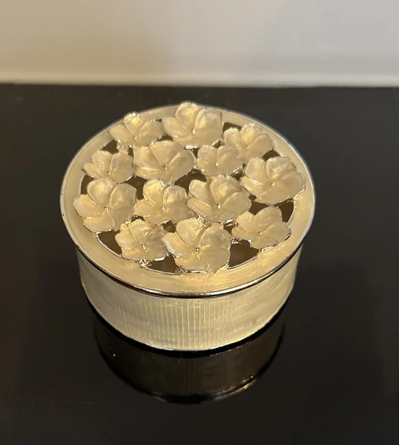 New Cream Flower Trinket Box From John Lewis