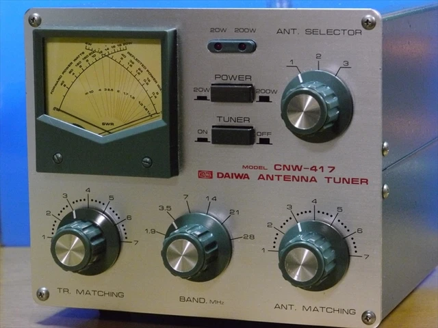 ANTENNA TUNER DAIWA CNW-417 200-400w all band $270.00 - PicClick