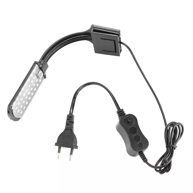 Aquarium Fish Tank LED Light For Water Plants Clip-on Lighting Practical GS0