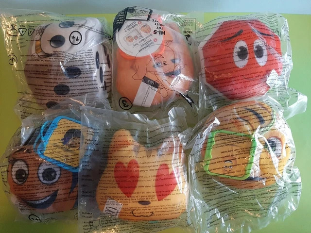 MC DONALD'S Happy Meal Emoji 6 pezzi- HM06
