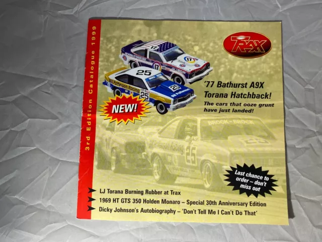 Trax Top Gear Catalogue 3rd Edition 1999