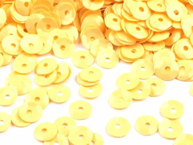 550 650 Piezas Lentejuelas Redondas Arqueadas Forma De Cuenco Lentejuelas Cuvettes Aprox.6Mm