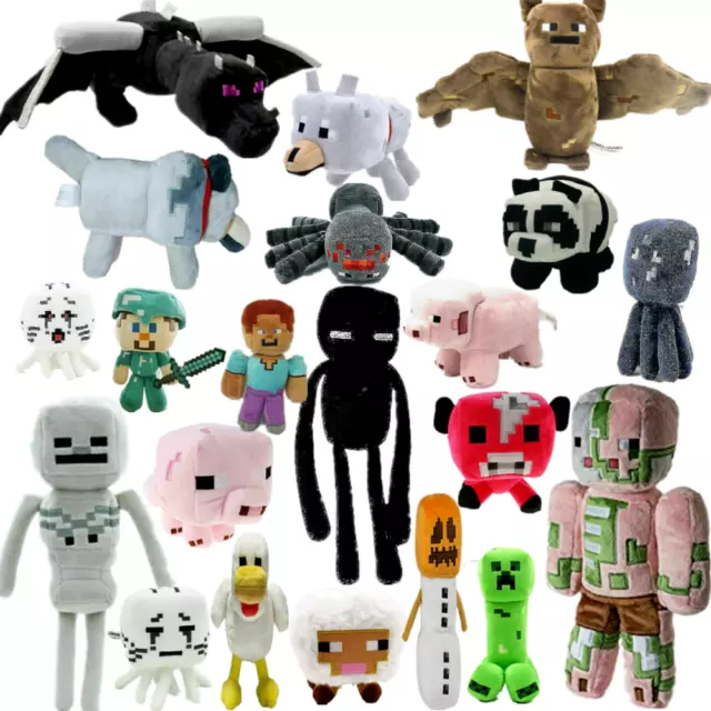 Minecraft Plush Toy Kids Doll Children Stuffed Animal Soft Plushies Multi Styles