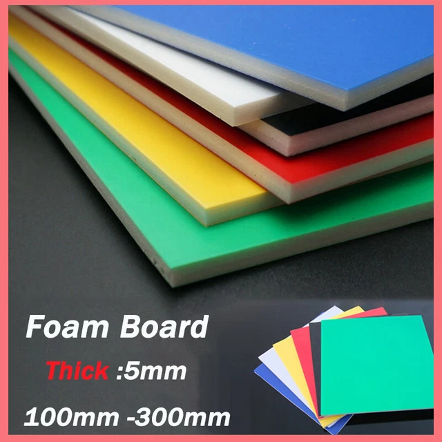 FOAM BOARD COLOURED Sign Display Mounting Foamboard Signage Board Thick