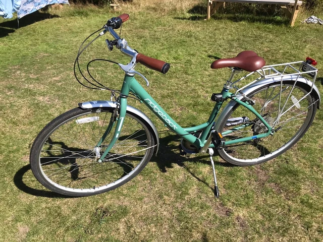 RIDGEBACK AVENIDA 6 Dutch Style Hybrid Bike Dark Met. Green