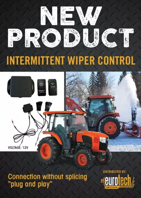 Kubota Intermittent Wiper Control