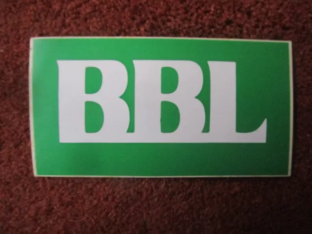 Autocollant Sticker Aufkleber Banque Bank Bbl Bruxelles Lambert Ing Belgique