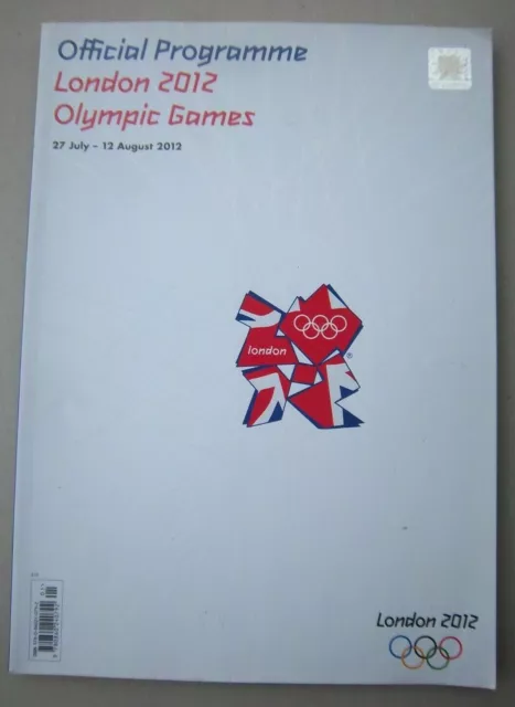 Orig.Komplette PRG   Olympische Spiele LONDON 2012 - 196 Seiten  !!  SEHR SELTEN