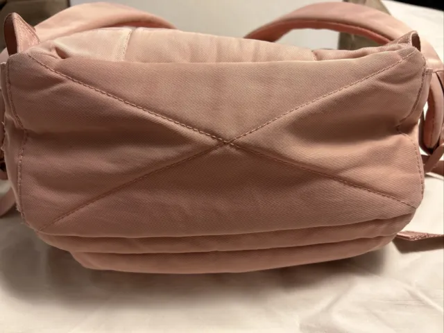 Diaper Bag Backpack, RUVALINO Multifunction Travel Back Pack Pink Waterproof 3