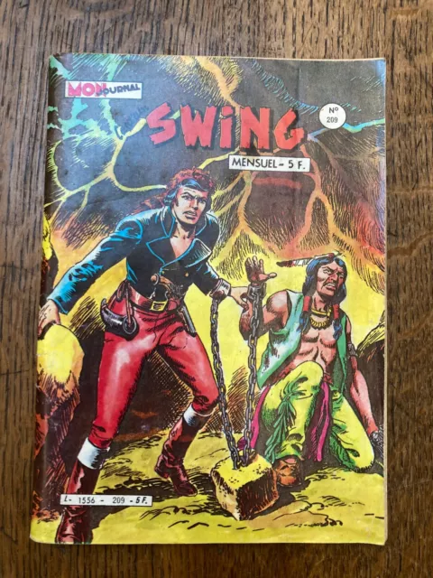 CAPTAIN SWING N° 209 1ére série  EDIT MON JOURNAL novembre 1983