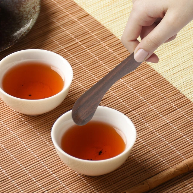 Kitchen Accessories Bamboo Tea Tongs Teacup Tongs Tweezers Metal Tweezers Clamp 8
