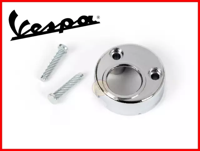 Coperchio serratura cromato Vespa 50 Special L N R 125 ET3 PX 150 200 ribattini