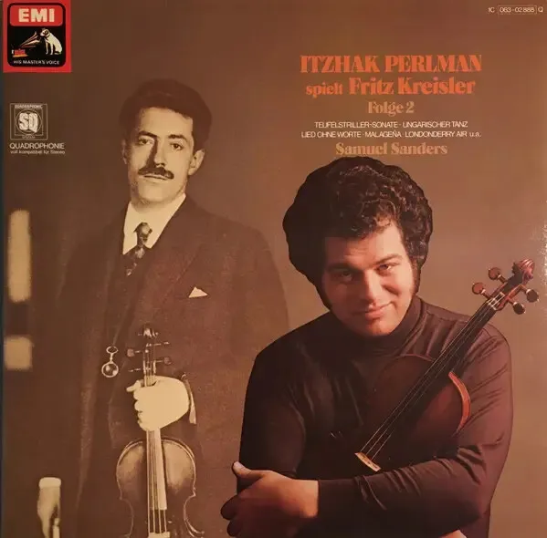 Itzhak Perlman Spielt Fritz Kreisler Folge 2 NEAR MINT EMI Vinyl LP