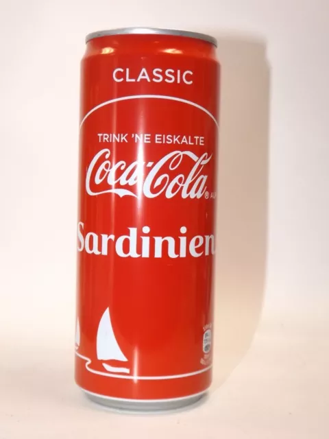 COCA COLA SARDINIEN  Dose 0,33L Neu Voll  Sommeredition 2017 Germany