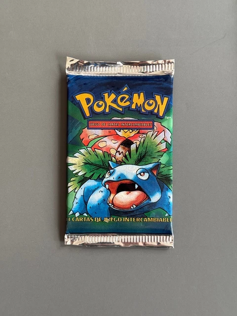 Sealed Vintage Pokemon EX Ruby & Sapphire Booster Packs - Set Of 4 Packs, Spanish Language