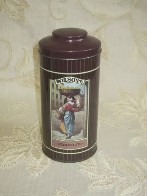 Vintage Collectable Wilson's Biscuits 'London Cries' Series No.1 Tin Box
