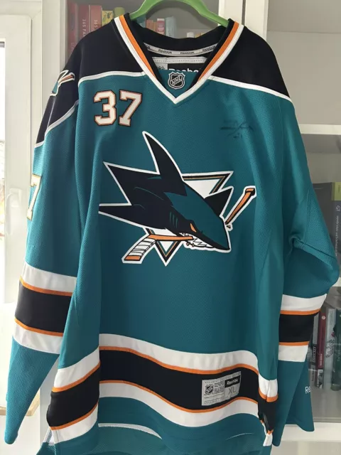 San Jose Sharks NHL Reebok Eishockey Trikot T.J. Galiardi