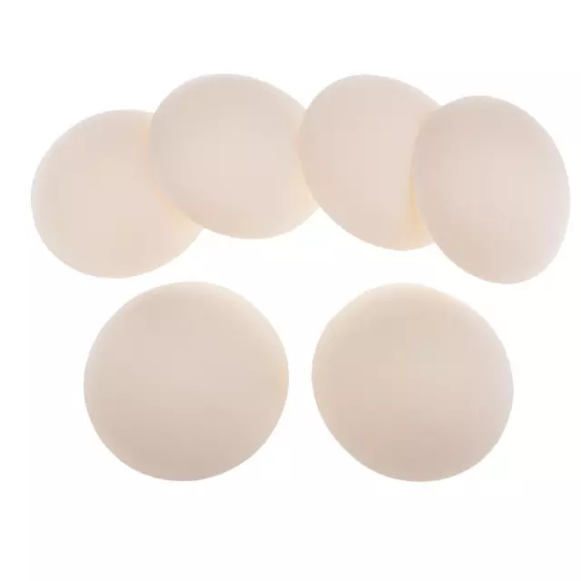 3 Pair Round Insert Sponge Bra Inserts Removeable Bra Pads