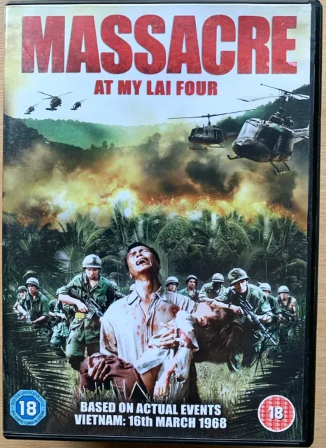 Massacre At My Lai Quatre DVD 2009 True Life Vietnam War Film Drame