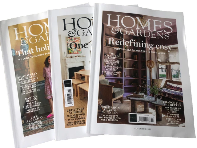 HOMES & GARDENS magazines September, October, November 2023 £3.00