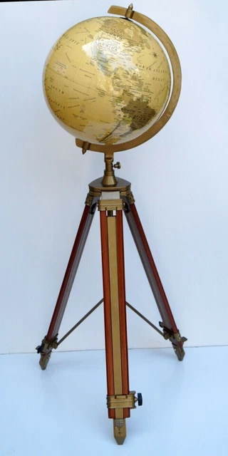 Globe Terrestre éducatif 14 Cm - Pour Bureau Ou Enfant - Jouet Géographie - Neuf - Marque RIGWIG