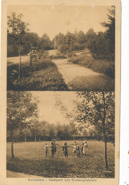 Nr-47121 PK  Knittelfeld Stadtpark Kinderspielplatz 1932 Steiermark