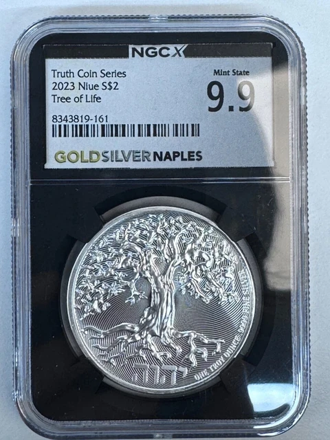 2021 1oz Tree of Life Silver Coin | Bullionjoy