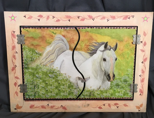 "Espejo colgante de pared de tocador de mesa para caballo 11x14"""