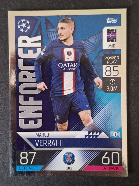 Carte foot Marco verratti PSG - Collection