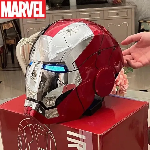 Autoking 1/1 Marvel Iron Man Mk5 Helmet Remote And Voice Control 3