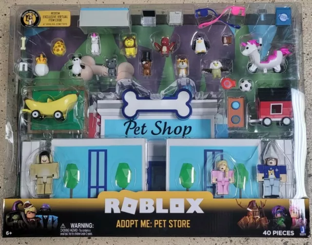 Playset Roblox com Figuras - Adopt Me: Pet Store - Sunny -  superlegalbrinquedos