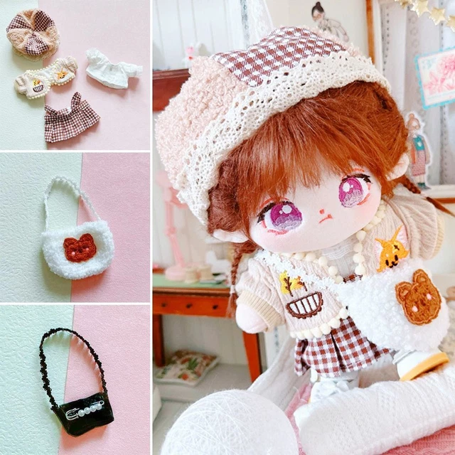 Idol Doll Outfit Mini Clothes T-shirt Dresses Shorts 20cm Doll Clothes