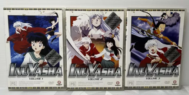 InuYasha Manga Anime DVD Bundle Volume 1-36 Episodes 1-138 Region 4 2