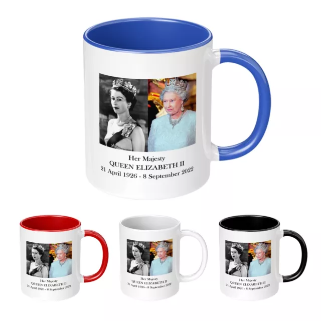 Queen Elizabeth II Memoribillia Memory RIP Mug Gift Her Majesty Remembrance