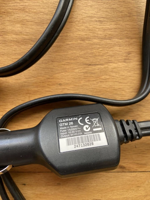 Garmin GTM26 Nüvi GPS Auto Netzteil Ladegerät Verkehr Empfänger Antenne für 1260 1350