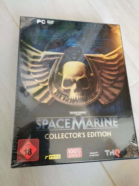 Warhammer 40000, 40K Space Marine Collectors Edition PC 100% Uncut, Deutsch