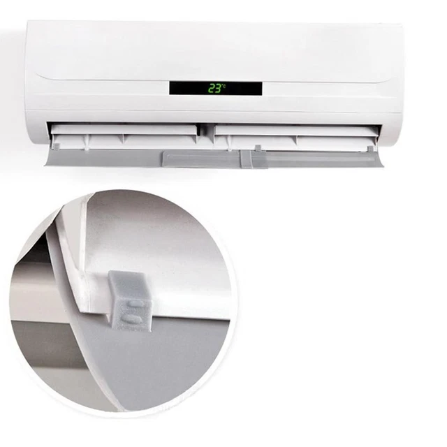 Déflecteur De Climatiseur À Crochet, Pare-Brise De Climatisation Réglable, 90 Cm X 27 Cm