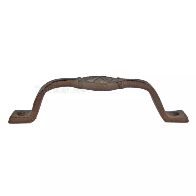 6 Star Handles Cast Iron Antique Style Rustic Barn Gate Drawer Pull Shed Door 5