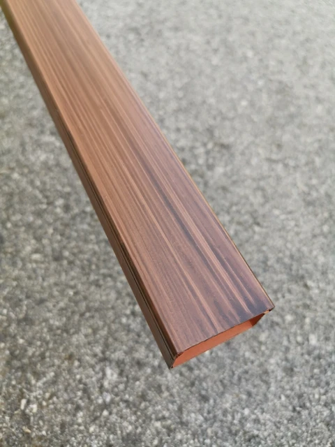 Canalina Passacavi 40x25 Mm Legno Noce - Coprifili Elettrici A Parete Con Copertura, 2 Pezzi - Foto 9