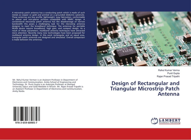 DESIGN OF RECTANGULAR and Triangular Microstrip Patch Antenna | Verma ...