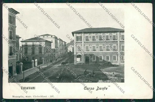 Genova Chiavari cartolina EE5278