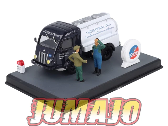 Camion Renault JL 21 orange RENAULT SERVICE - collection Garage Moderne - Voiture miniature 1/43